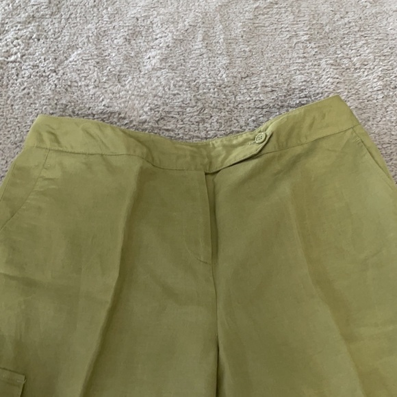 David N Green Capris linen Pants size 12 - Picture 5 of 9